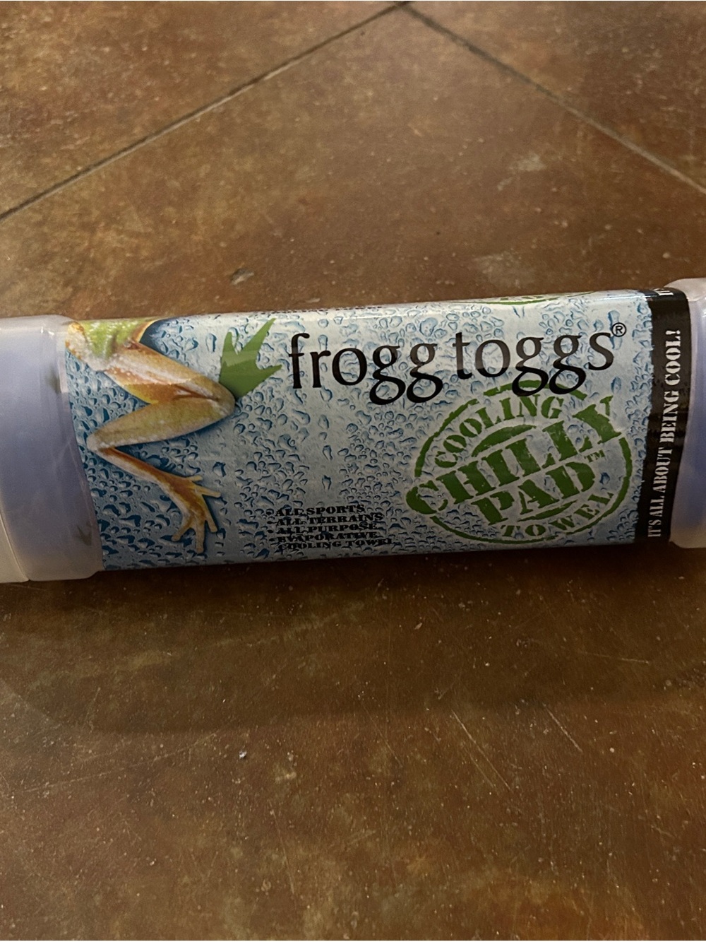 frogg toggs Cooling Chillax Pad - Blue Cooling Relief